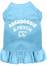 Aberdoggie NY Screen Print Dress