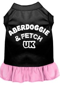 Aberdoggie UK Screen Print Dog Dress