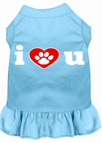 I Heart You Screen Print Dress