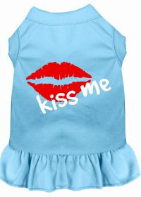 Kiss Me Screen Print Dress