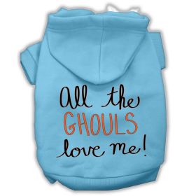 All the Ghouls Screenprint Dog Hoodie