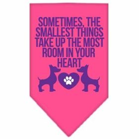 Smallest Things Screen Print Bandana