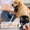 Dog Grooming Kit, Pet Hair Vacuum and Dog Dryer with 5 Pet Grooming Tools, (White)