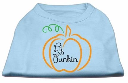 Lil Punkin Screen Print Dog Shirt (Option: Baby Blue Sm)