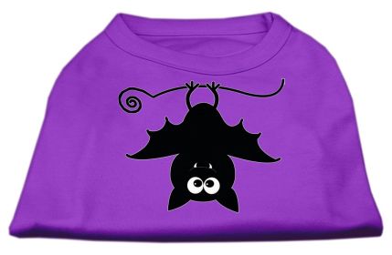 Batsy the Bat Screen Print Dog Shirt (Option: Purple Med)