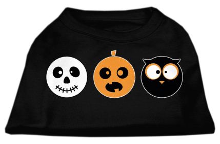 The Spook Trio Screen Print Dog Shirt (Option: Black Med)