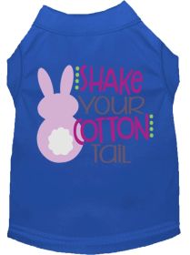 Shake Your Cotton Tail Screen Print Dog Shirt (Option: Blue Lg)