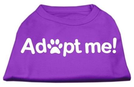 Adopt Me Screen Print Shirt (Option: Purple Lg)