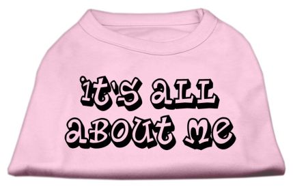 It's All About Me Screen Print Shirts (Option: Light Pink XXL)