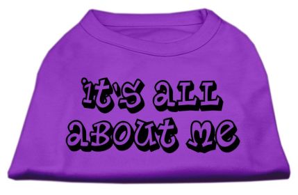 It's All About Me Screen Print Shirts (Option: Purple XXL)