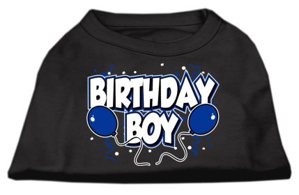 Birthday Boy Screen Print Shirts (Option: Black XXL)