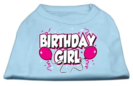 Birthday Girl Screen Print Shirts (Option: Baby Blue XXL)