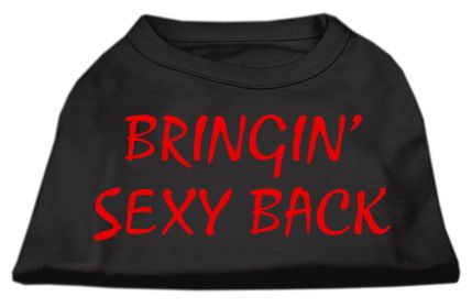 Bringin' Sexy Back Screen Print Shirts (Option: Black XS)