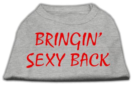 Bringin' Sexy Back Screen Print Shirts (Option: Grey XS)