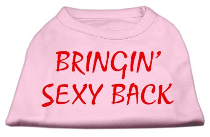 Bringin' Sexy Back Screen Print Shirts (Option: Pink XS)