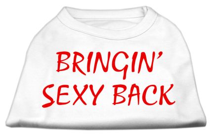 Bringin' Sexy Back Screen Print Shirts (Option: White XXXL)