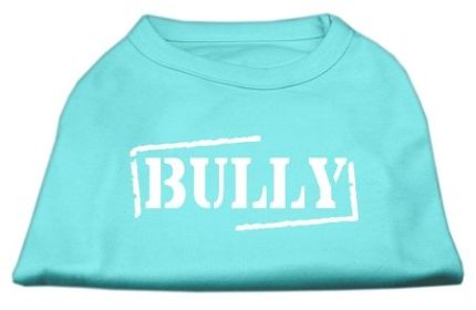 Bully Screen Printed Shirt (Option: Aqua XXL)