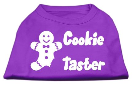 Cookie Taster Screen Print Shirts (Option: Purple XXXL)