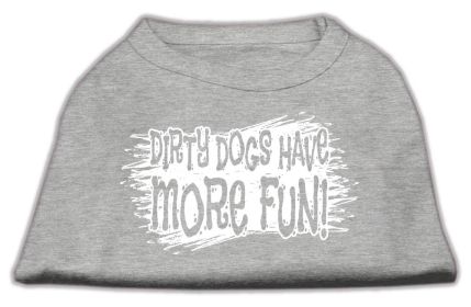 Dirty Dogs Screen Print Shirt (Option: Grey XS)