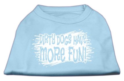 Dirty Dogs Screen Print Shirt (Option: Baby Blue XXXL)