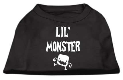 Lil Monster Screen Print Shirts (Option: Black XXXL)