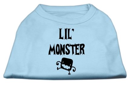 Lil Monster Screen Print Shirts (Option: Baby Blue XXXL)