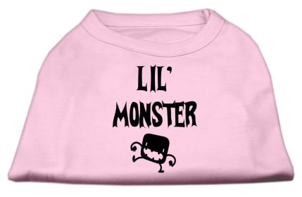 Lil Monster Screen Print Shirts (Option: Pink XXXL)