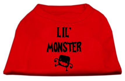 Lil Monster Screen Print Shirts (Option: Red XXXL)