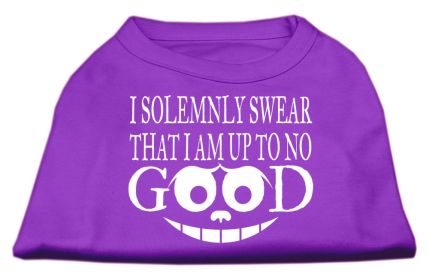 Up to No Good Screen Print Shirt (Option: Purple XXXL)