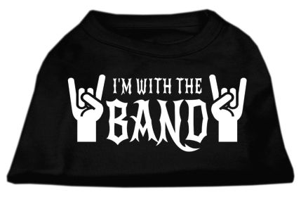 With the Band Screen Print Shirt (Option: Black XXXL)