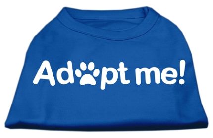 Adopt Me Screen Print Shirt (Option: Blue XS)