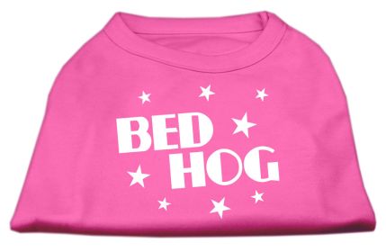 Bed Hog Screen Printed Shirt (Option: Bright Pink XL)