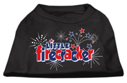 Little Firecracker Screen Print Shirts (Option: Black XL)