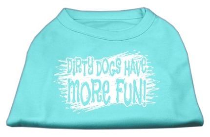 Dirty Dogs Screen Print Shirt (Option: Aqua XL)