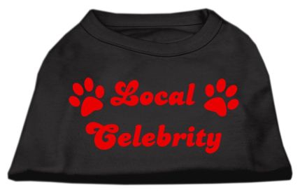 Local Celebrity Screen Print Shirts (Option: Black Sm)