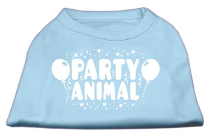 Party Animal Screen Print Shirt (Option: Baby Blue Sm)