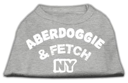 Aberdoggie NY Screenprint Shirts (Option: Grey Sm)