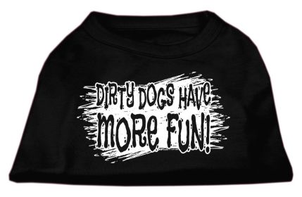 Dirty Dogs Screen Print Shirt (Option: Black Med)