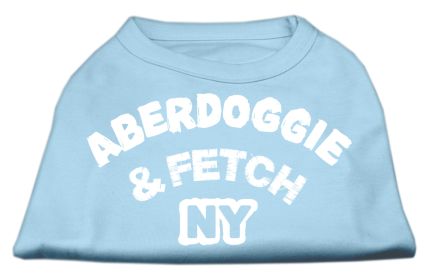 Aberdoggie NY Screenprint Shirts (Option: Baby Blue Lg)