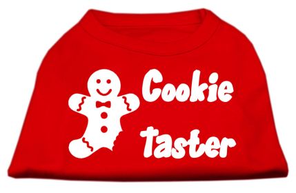 Cookie Taster Screen Print Shirts (Option: Red Lg)